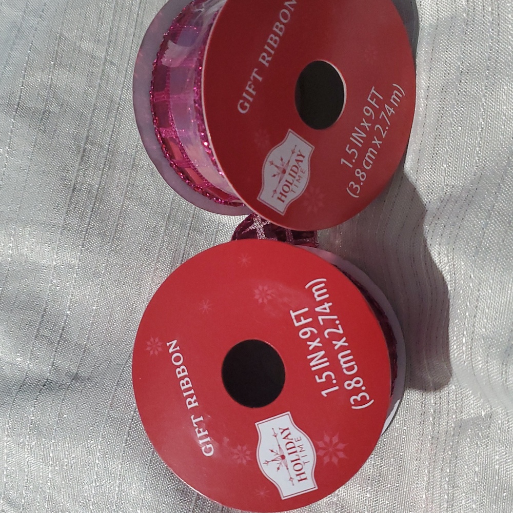 Pink Disco Ribbon Spools - Picture 4 of 5